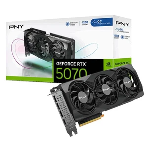 PNY GeForce RTX 5070 OC Grafikkarten GeForce RTX 5070 (2. Wahl) - Foto 1 di 5