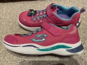 Skechers Sneakers Kinderschuhe Mädchen Freizeitschuhe 33 Neu Mit Licht - Bild 1 von 5