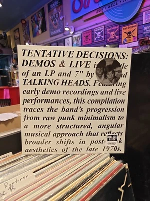 Talking Heads Tentative Decisions: Demos & Live RSD BF 2025 Record Store Day - Image 1 of 4