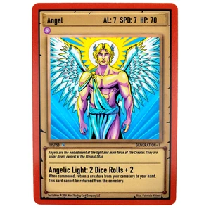 Angel 135/150 Rare Ward Trading Card Game TCG 2nd Edition Generation 1 - NM - Picture 1 of 2