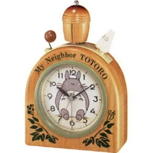 Rhythm 4RA455MN06 My Neighbor Totoro Alarm Clock White Dial Analog From Japan - Picture 1 of 1