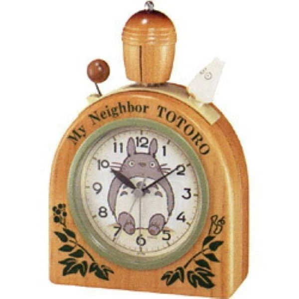 Rhythm 4RA455MN06 My Neighbor Totoro Alarm Clock White Dial Analog From Japan - Image 1 of 1