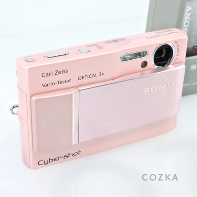 【Read】SONY Cyber Shot DSC-T10 Pink 7.2MP 3x Zoom Compact Digital Camera Japan - Image 1 of 4