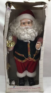 Telco Motion-ette Imagination Animation Santa Claus 24" Illuminated Candlestick - Picture 1 of 11