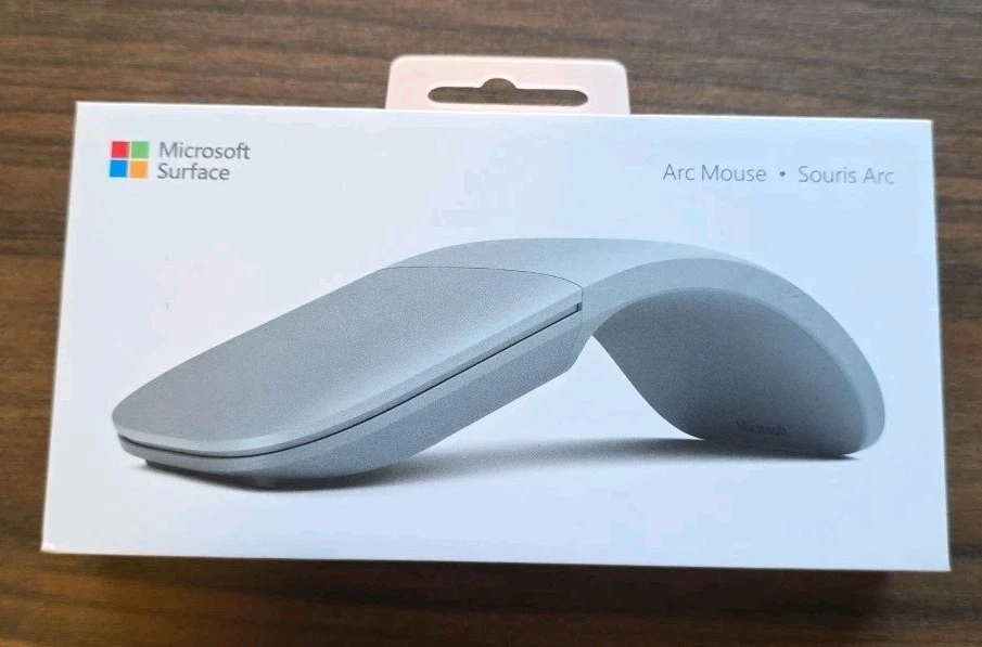 Microsoft Surface Arc Bluetooth Maus - Hellgrau (CZV-00002) - Bild 1 von 4
