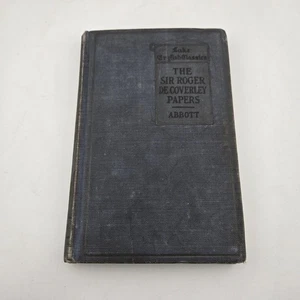 The Sir Roger de Coverley Papers 1919 Lake English Classics Antique Hardcover - Imagen 1 de 16