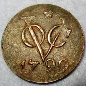 Certificate of Authenticity 1790 New York Penny VOC Dutch Colonial Cent Utrecht - Picture 1 of 23