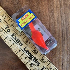 Vintage Storm Wiggle Wart Pre Rapala V40 Fishing Lure WW05-090 - Picture 1 of 3