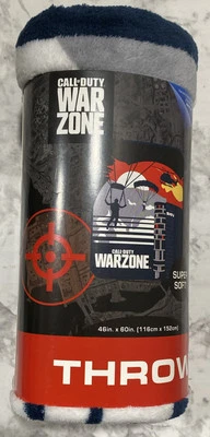Manta Call of Duty WAR ZONE tamaño 46”x 60” Nuke Town suave acogedor tiro súper suave Foto 1 de 4