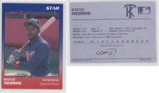 1989 Star Kenosha Twins Steve Morris #16