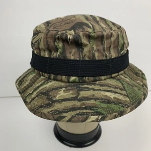 Vintage Sports Afield Camo Hunting Hat Hiking Size M Made In USA Bucket Fishing - Picture 1 of 7