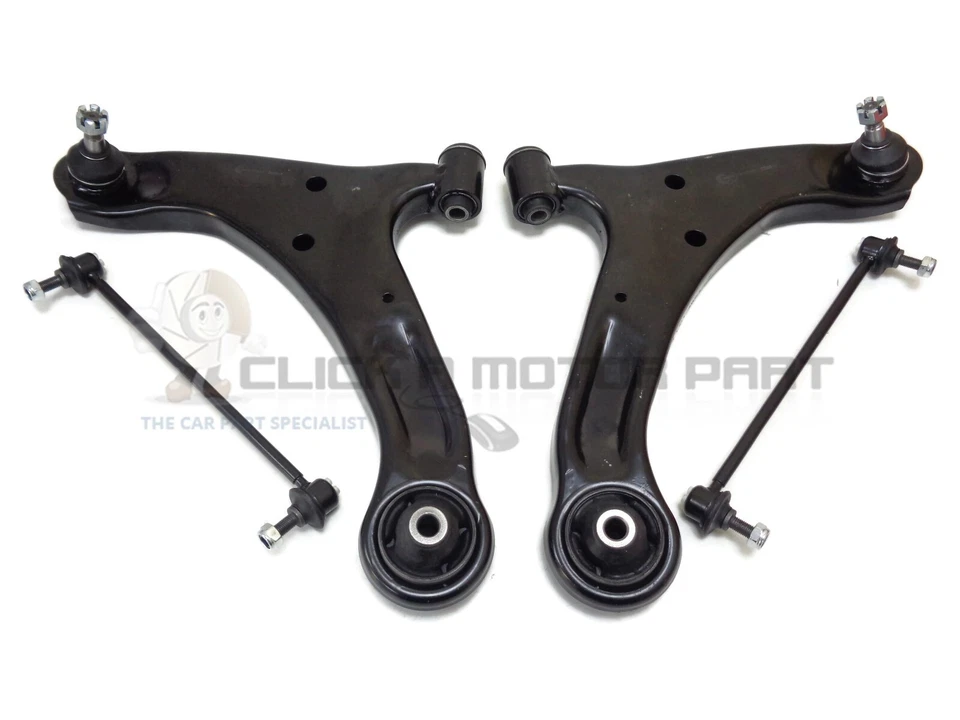 Front 2 Suspension Wishbone Arms Anti Roll Bar Links For Suzuki Grand Vitara - Image 1 of 1