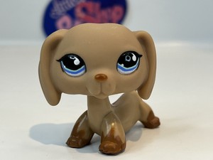 DACHSHUND DOG #518 - Authentic Littlest Pet Shop - Hasbro LPS