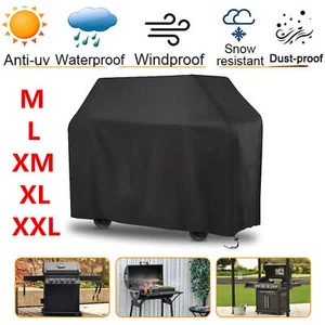 Heavy Duty BBQ Cover Waterproof Barbecue Grill Protector Outdoor Covers XS -XXXL - Picture 1 of 16