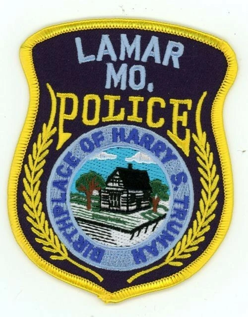 MISSOURI MO LAMAR POLICÍA BONITO PARCHE HOMBRO SHERIFF Foto 1 de 1