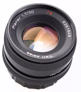 Contax Carl Zeiss Planar T* 50 mm f 1,7 SN:6261649 geprüft / Prime Lens ( 1058 ) - Bild 1 von 4