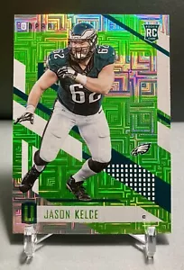 2017 JASON KELCE Unparalleled (RC) Lime Green Card# 120 - Picture 1 of 6