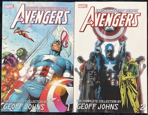 The Avengers die komplette Sammlung von Geoff Johns Band 1 & 2 Marvel 2013 TPB - Bild 1 von 4