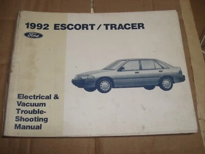 Ford Escort Mercury Tracer 1992 eléctrico y manual de servicio de vacío reparación de taller Foto 1 de 2