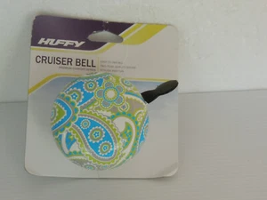 HUFFY BICYCLE BELL BIKE CRUISER PAISLEY LARGE - Picture 1 of 3