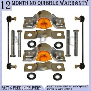 PEUGEOT EXPERT TEPEE FRONT ANTI ROLL BAR POLYURETHANE BUSH REPAIR KIT WITH LINKS - Picture 1 of 1