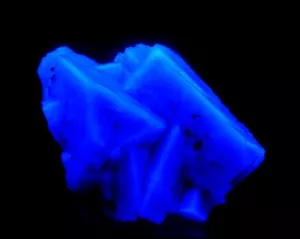 FLUORITE crystals & LW UV fluorescent UK ENGLAND Weardale Greenlaws Mine /pi299 - Picture 1 of 16