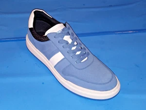 Stacy Adams Currier # 11.5 Moc Toe Lace Up Sneaker Strip Walking Blue 25515-430 - Picture 1 of 14