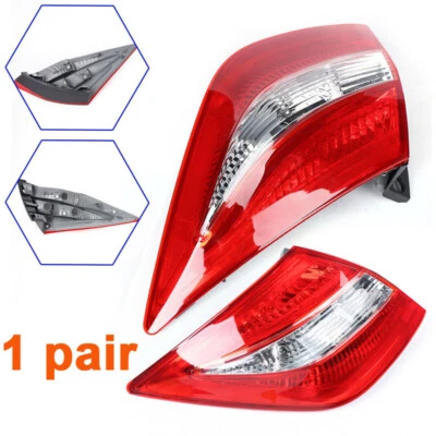 Pair Tail Lights Rear Lamp Passenger & Driver Side For Honda Crosstour 2010-2012 - Image 1 of 4