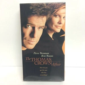 The Thomas Crown Affair (VHS) Pierce Brosnan, Rene Russo, Denis Leary - NOS - Picture 1 of 3