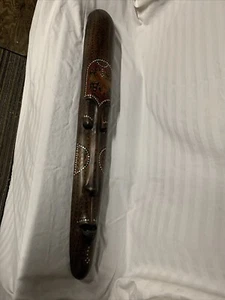 Large Vintage Indonesian Tribal Mask With Mother Of Pearl Inlay￼ - Picture 1 of 9