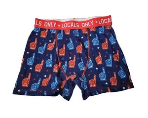 Locals Only USA #1 Boxer Brief Men's Size Large - Picture 1 of 3