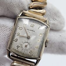 Vintage Helbros Swiss Made 7 Jewels Men Wrist Watch Mechanical Works