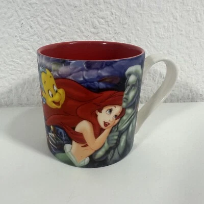 Walt Disney Classics 2011 The Little Mermaid Mug Disney Store Ariel King Triton - Image 1 of 4