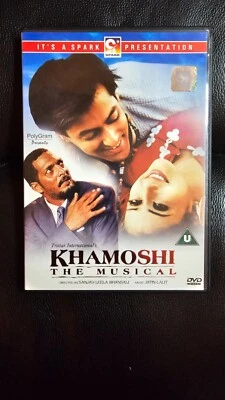 Khamoshi The Musical Bollywood DVD Salman Khan Manisha Koirala Nana Patekar - Image 1 of 2