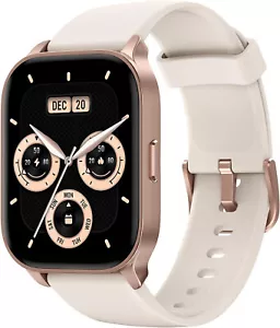Smartwatch women with phone function wristwatch for iPhone Samsung Huawei Sony - Picture 1 of 7