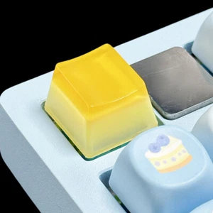 Jelly Pudding Key Cap Personalized Cross Shaft Mechanical Keyboard Key Cap Gifts - Afbeelding 1 van 11