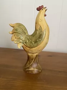 Beautiful Crowing Rooster Figurine - Picture 1 of 11