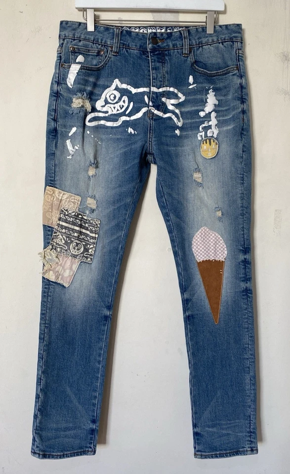 Джинсы для бега собак Billionaire Boys Club Ice Cream размер 32 - Изображение 1 из 4