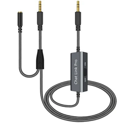 Cable Chat Link Pro para Nintendo Switch Xbox One PS4 PS5 con aislador (6,6 pies) ( Foto 1 de 4