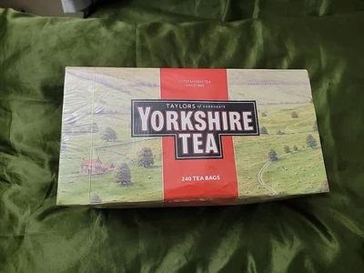 Taylors of Harrogate Yorkshire Tea Black Tea, 240 Teabags EXP 8/26 - Image 1 of 4