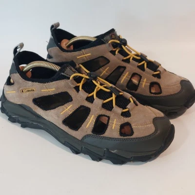 Columbia Simbo Vent Hombres Senderismo Agua Zapatos Marrón Gamuza Omni-Agarre Talla 9  Foto 1 de 4