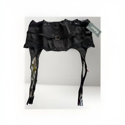 Cinturón Liguero Frederick's of Hollywood Elysia Talla S/M Negro Foto 1 de 2