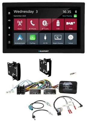 Blaupunkt DAB Bluetooth USB Lenkrad 2DIN Autoradio für Chrysler Dodge Jeep - Bild 1 von 4