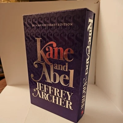 ☆SIGNED☆●JEFFREY ARCHER~KANE AND ABEL●~30TH ANNIVERSARY~SLIP SLEEVE #/1000 - Image 1 of 4
