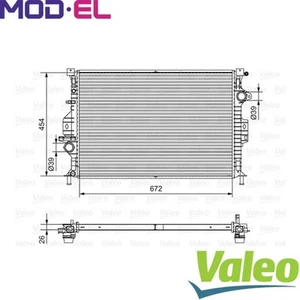 RADIATOR ENGINE COOLING 701536 FOR VOLVO V60/Cross/Country/Van S80/II V70/III - Picture 1 of 6