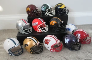 BIG 10 Riddell Pocket Pro Football Helmet Conference Set 2010 NCAA Revolution - Picture 1 of 15