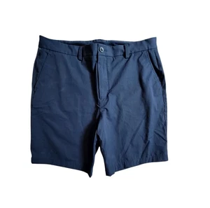 Vineyard Vines On The Go Shorts Mens 36 Navy Blue Stretch Casual Performance - Picture 1 of 8