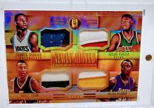 2014-15 Gold Standard Julius Randle Andrew Wiggins exum parker RC Quad Patch /25