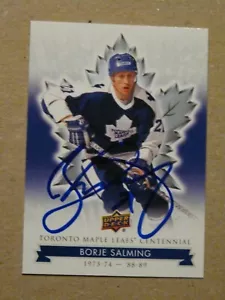 Toronto Maple Leafs Centennial 100th UD Hockey Card Autograph U-Pick From List - Picture 1 of 76
