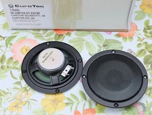 2x Eurotec 58-AM125.01-02CW enceinte Haut-parleur automobile Manitou tracteurs